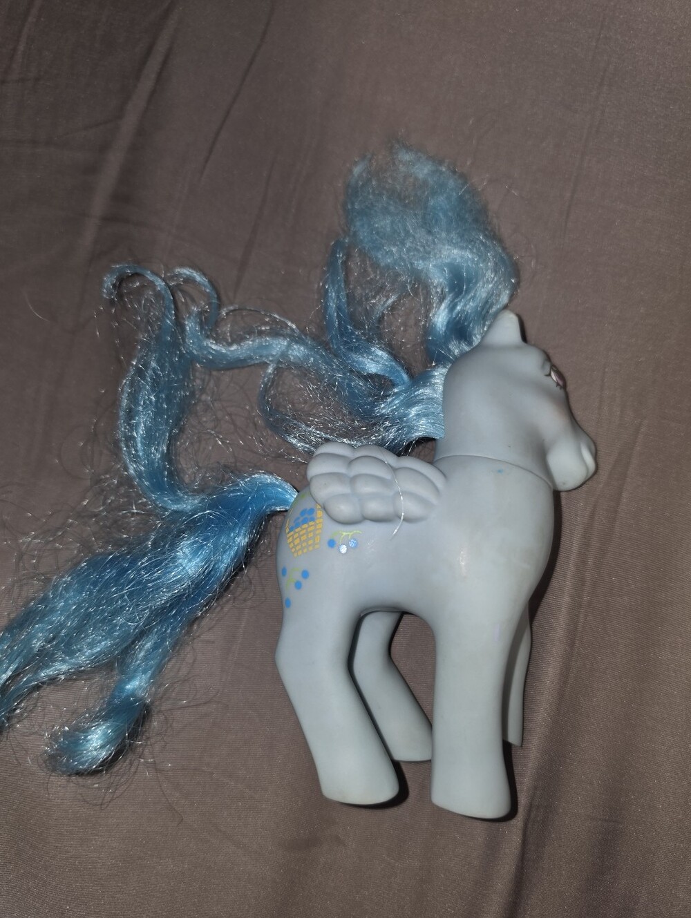 Vintage My Little Pony G1 Blueberry Baskets MLP 1987 Sweet Berry Pegasus Ponies - Picture 4 of 6